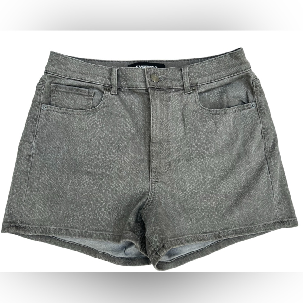 EXPRESS Stretch Shortie Super High Rise        Size 10